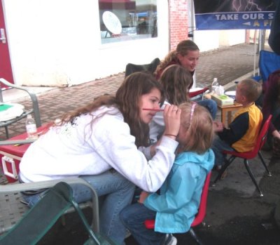 Child Evangelism Face Painting