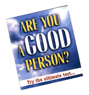 Gospel Tract - Blue Good Person